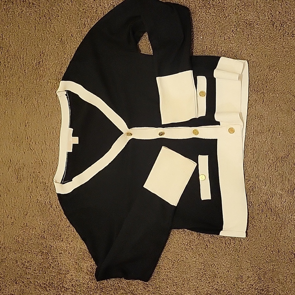 Michael Kors v neck cardigan